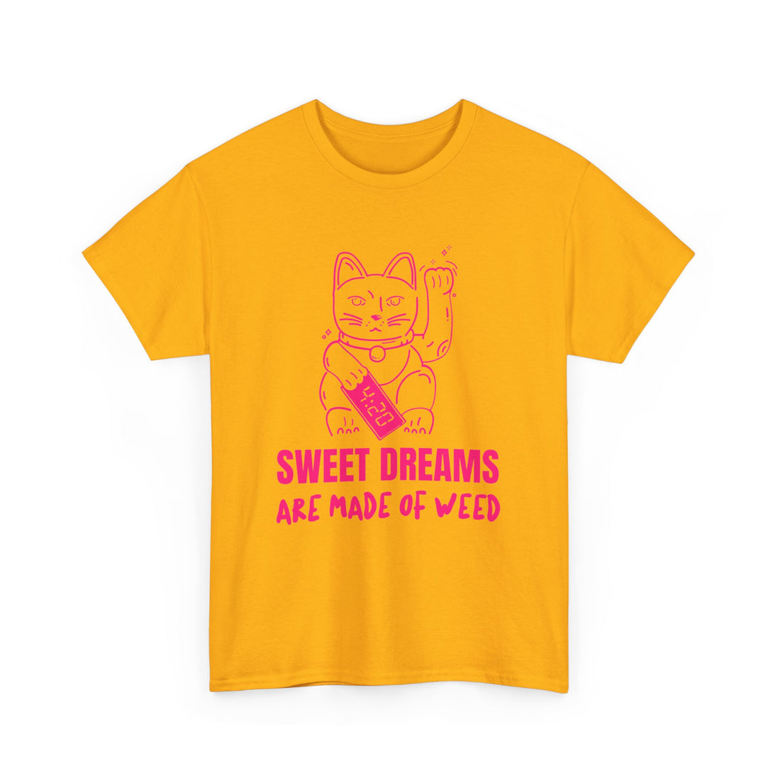 Sweet Dreams Are Made of Weed T-Shirt - Graphic T-Shirt from Tee Utopia