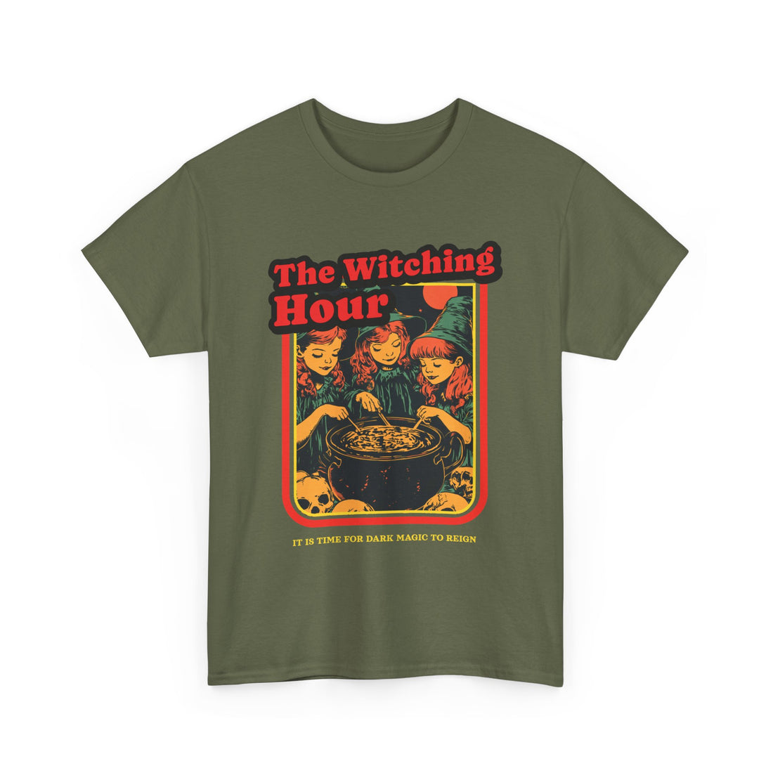 The Witching Hour T-Shirt - Graphic T-Shirt from Tee Utopia