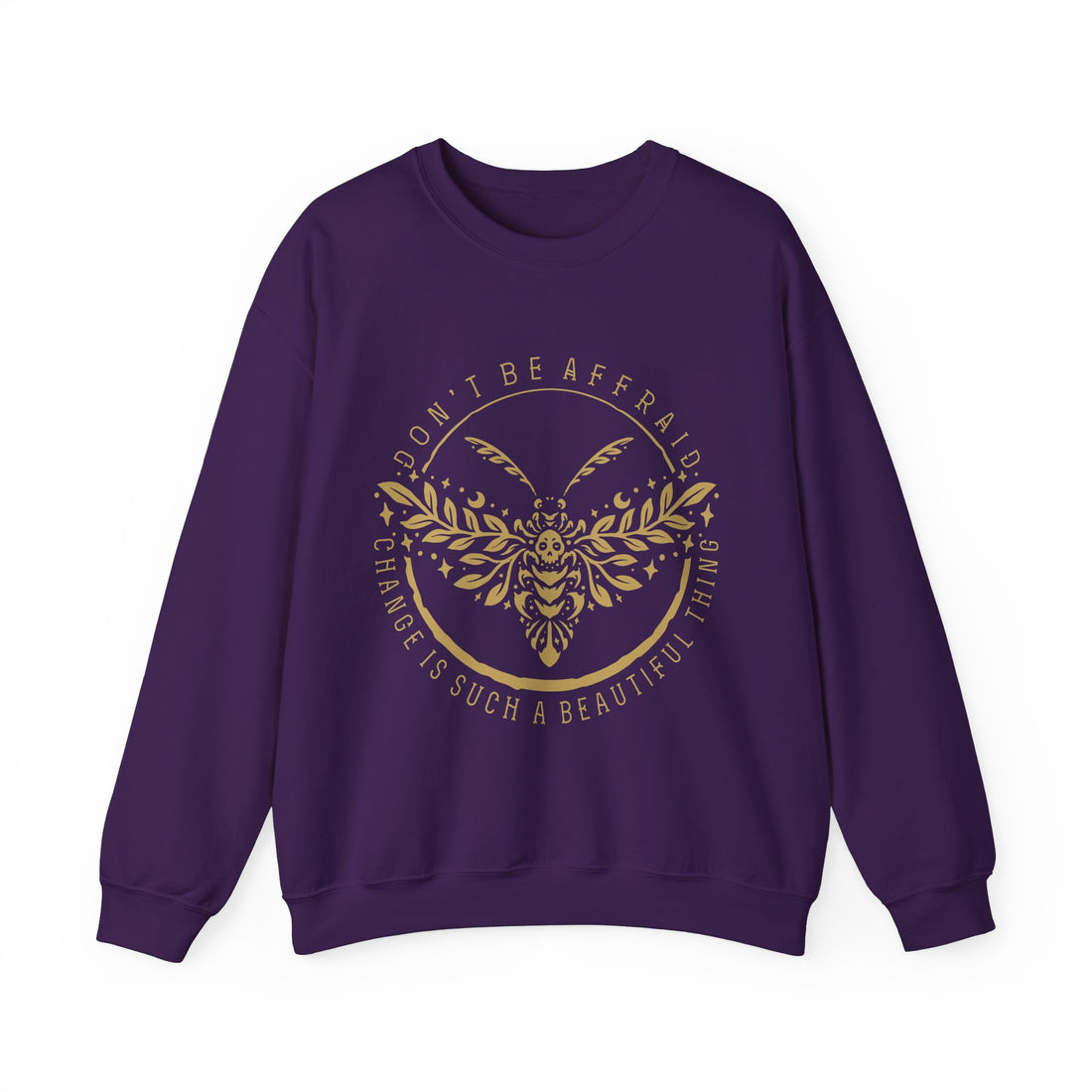 Don't Be Afraid Sweatshirt - Graphic Sweatshirt from Tee Utopia