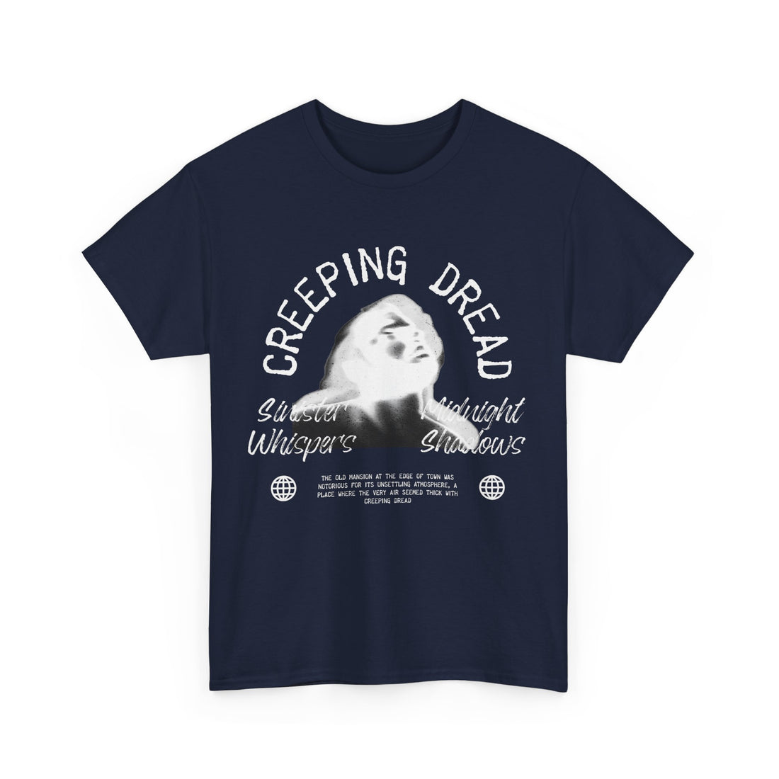 Creeping Dread T-Shirt - Graphic T-Shirt from Tee Utopia
