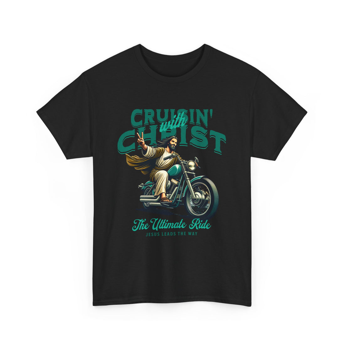 Cruisin' With Christ T-Shirt - Graphic T-Shirt from Tee Utopia