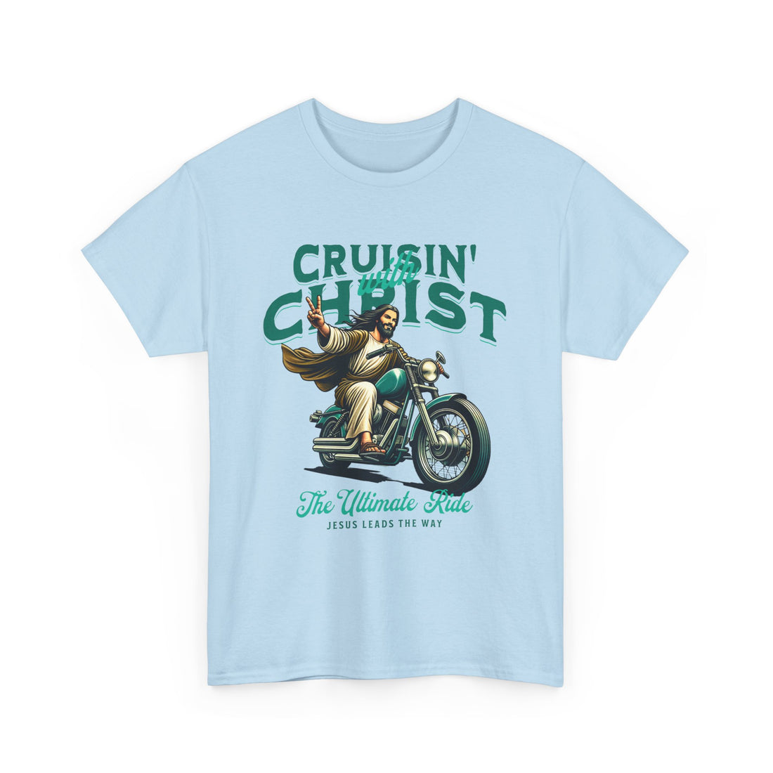 Cruisin' With Christ T-Shirt - Graphic T-Shirt from Tee Utopia