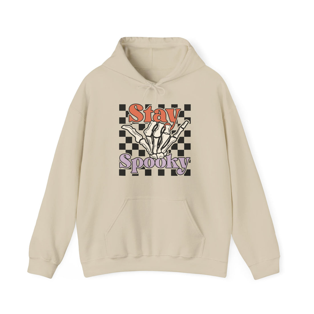 Stay Spooky Skeleton Vibes Hoodie - Graphic Hoodie from Tee Utopia