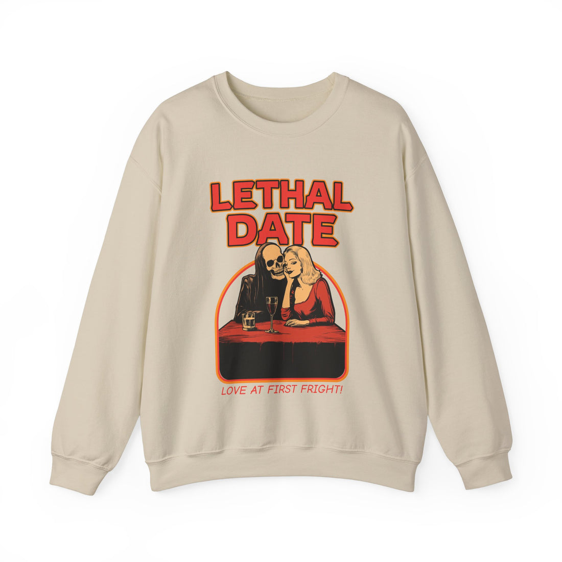 Lethal Date Sweatshirt - Graphic Sweatshirt from Tee Utopia