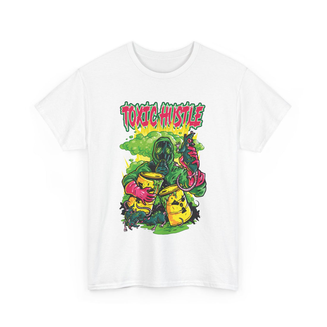 Toxic Hustle T-Shirt - Graphic T-Shirt from Tee Utopia