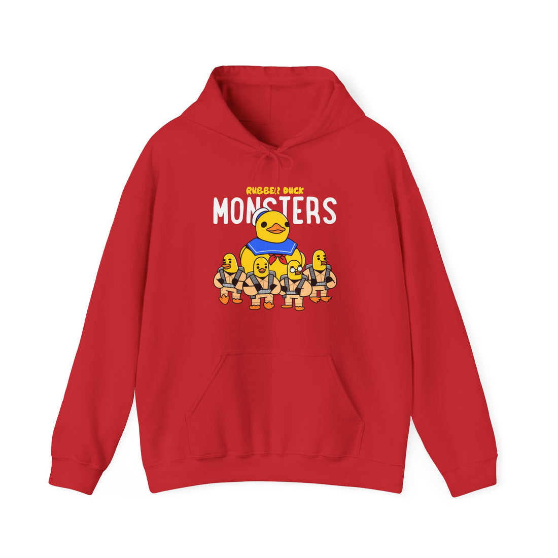 Rubber Duck Monsters Hoodie - Graphic Hoodie from Tee Utopia