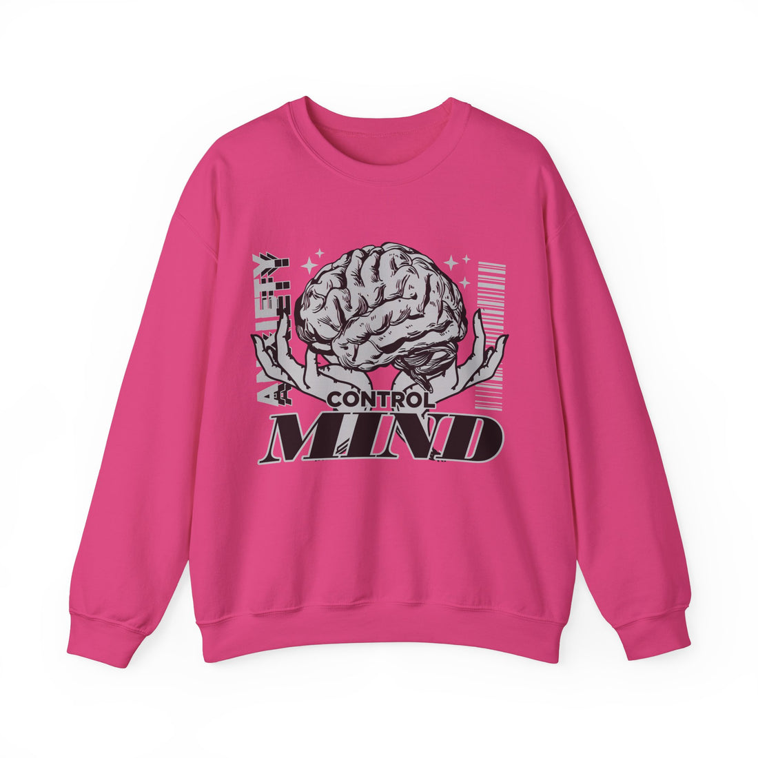 Mind Control Sweatshirt - Graphic Sweatshirt from Tee Utopia