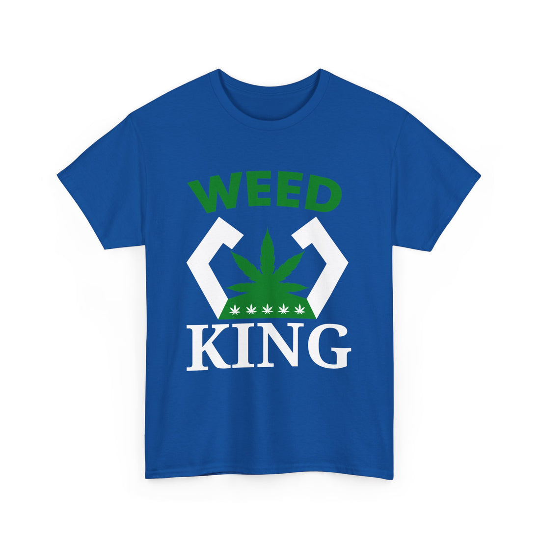 Weed King T-Shirt - Graphic T-Shirt from Tee Utopia