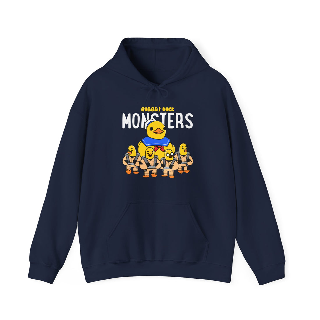 Rubber Duck Monsters Hoodie - Graphic Hoodie from Tee Utopia