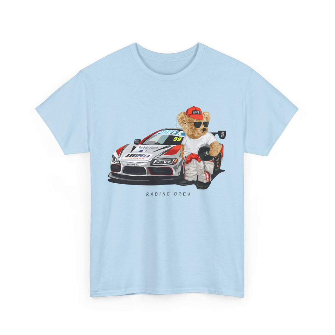 Racing Crew T-Shirt - Graphic T-Shirt from Tee Utopia