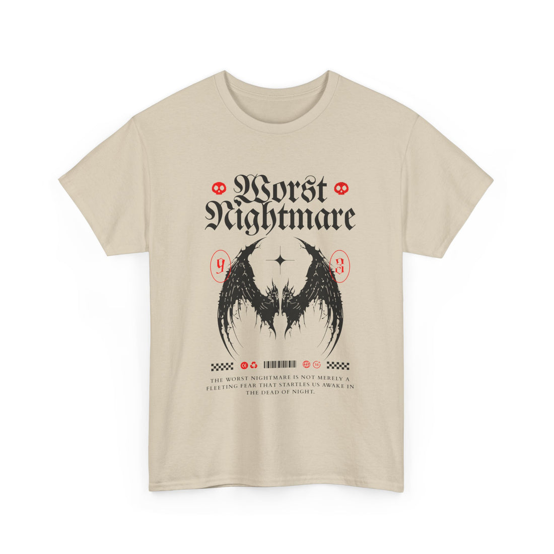 Worst Nightmare T-Shirt - Graphic T-Shirt from Tee Utopia