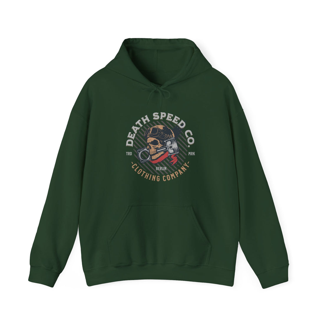 Death Speed Co. Hoodie - Graphic Hoodie from Tee Utopia