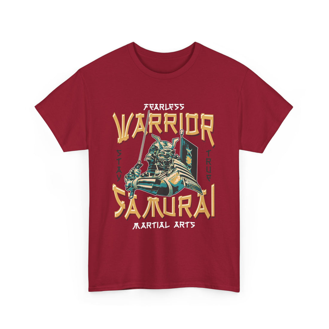 Samurai Warrior T-Shirt - Graphic T-Shirt from Tee Utopia