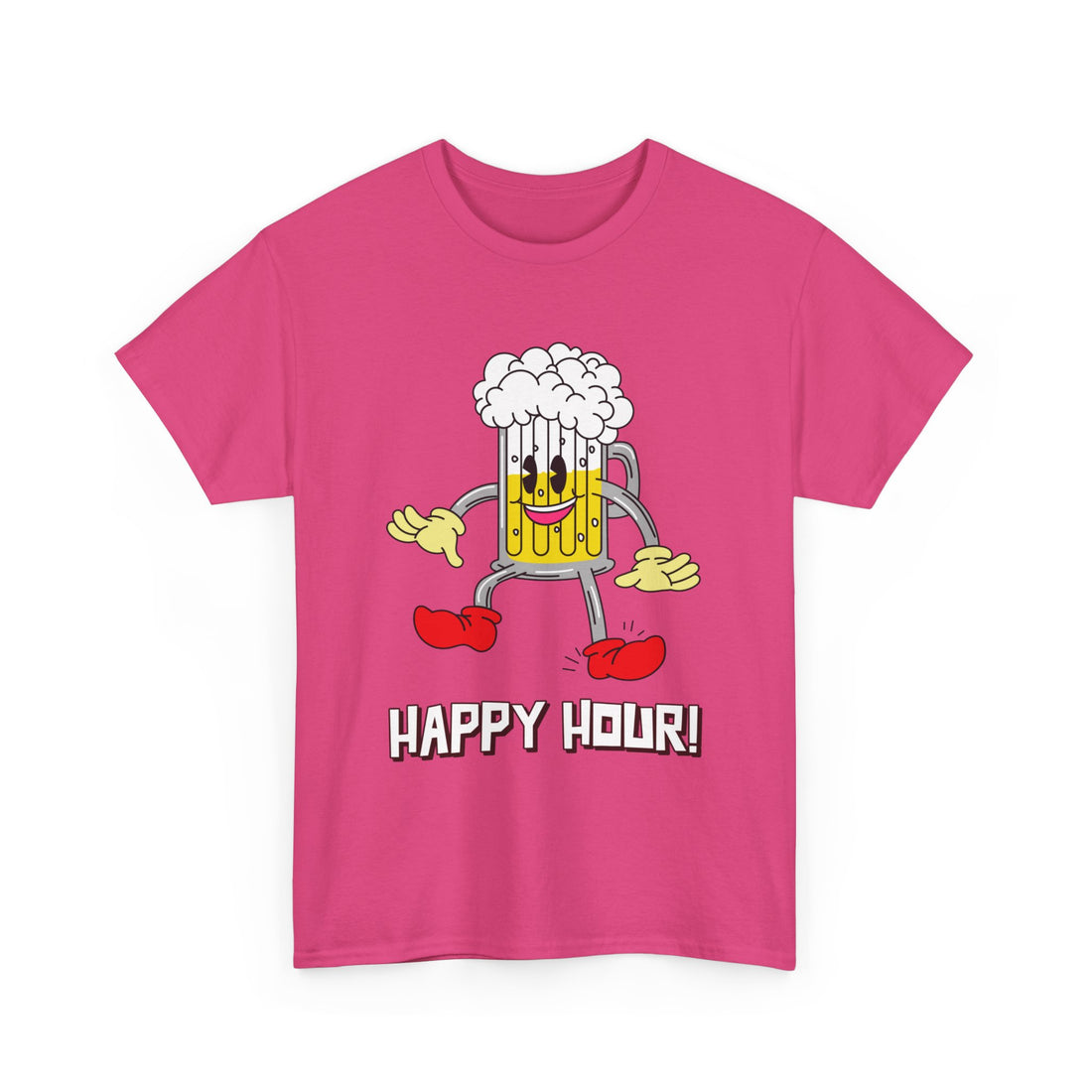 Happy Hour T-Shirt - Graphic T-Shirt from Tee Utopia