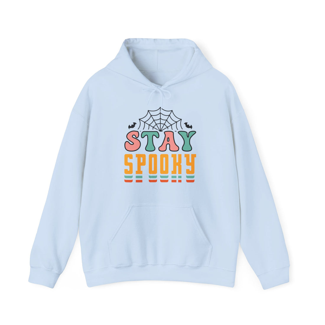 Stay Spooky Spiders & Bats Hoodie - Graphic Hoodie from Tee Utopia