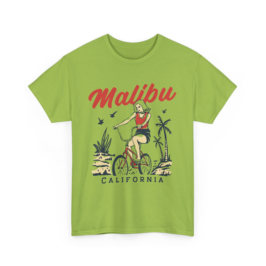 Malibu California T-Shirt - Graphic T-Shirt from Tee Utopia