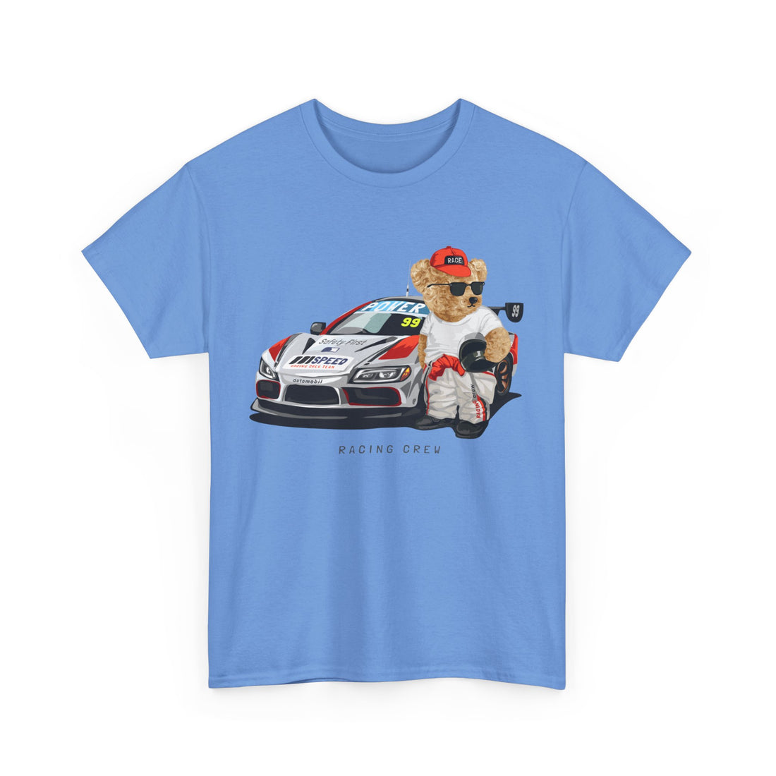 Racing Crew T-Shirt - Graphic T-Shirt from Tee Utopia