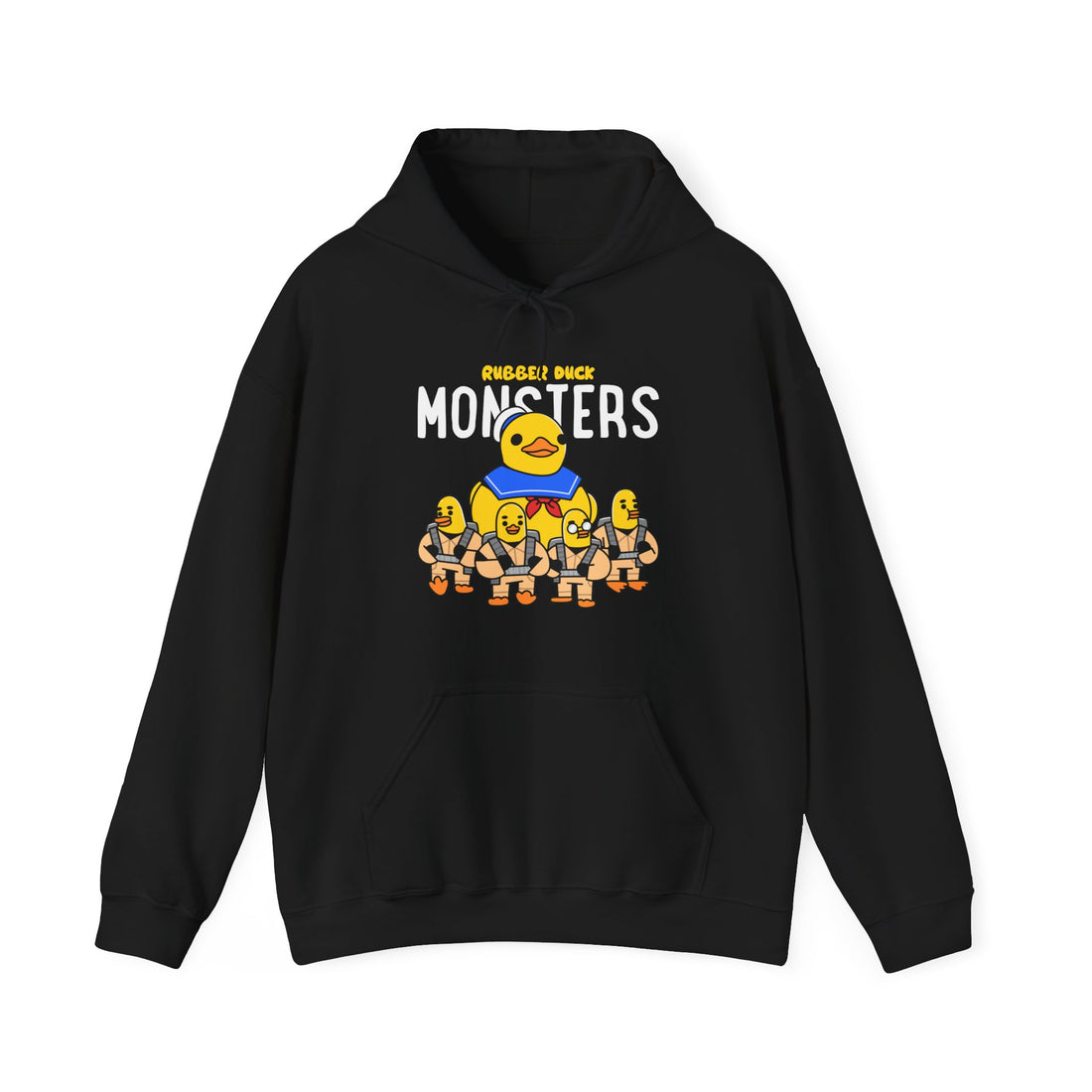 Rubber Duck Monsters Hoodie - Graphic Hoodie from Tee Utopia