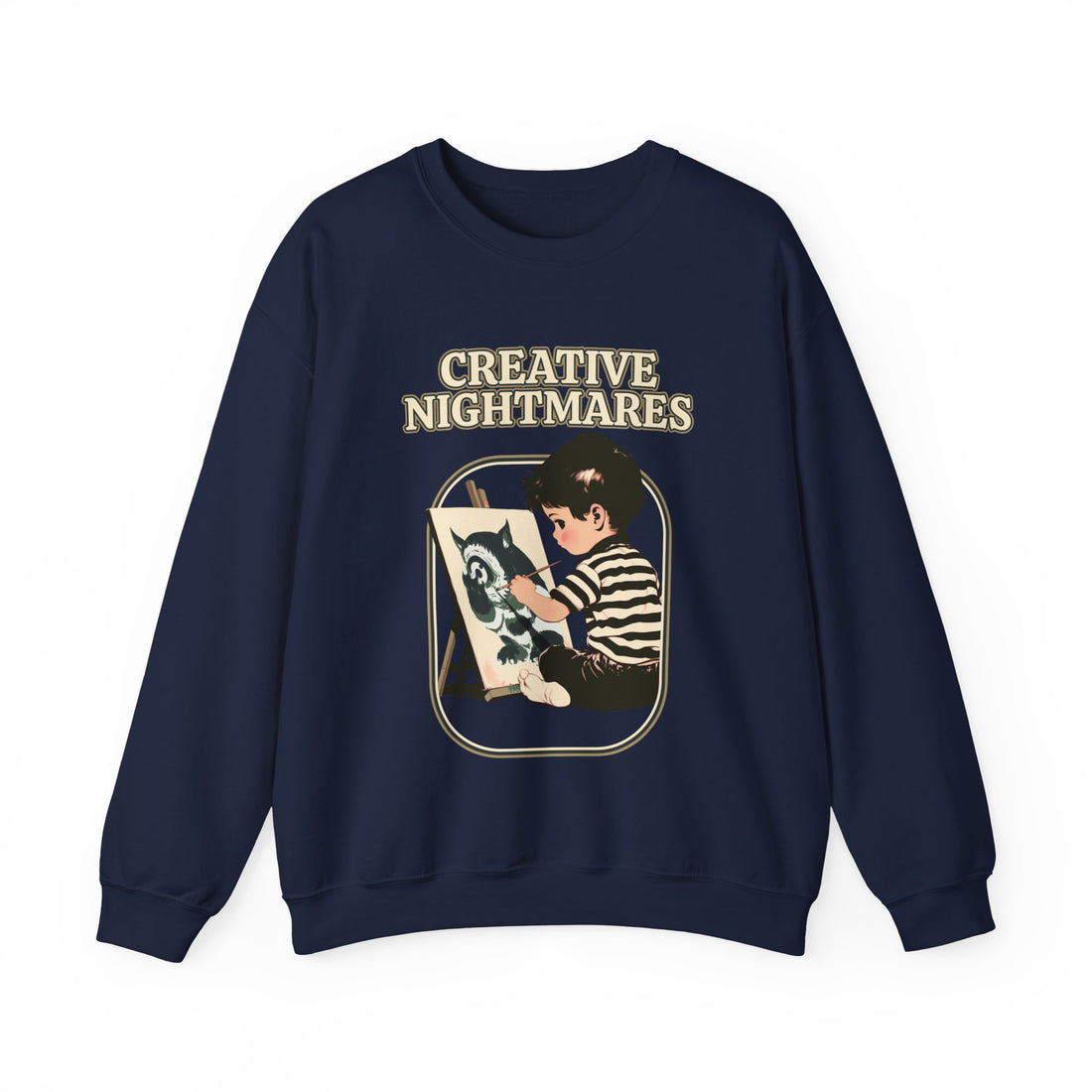 Creative Nightmares Sweatshirt - Graphic Sweatshirt from Tee Utopia