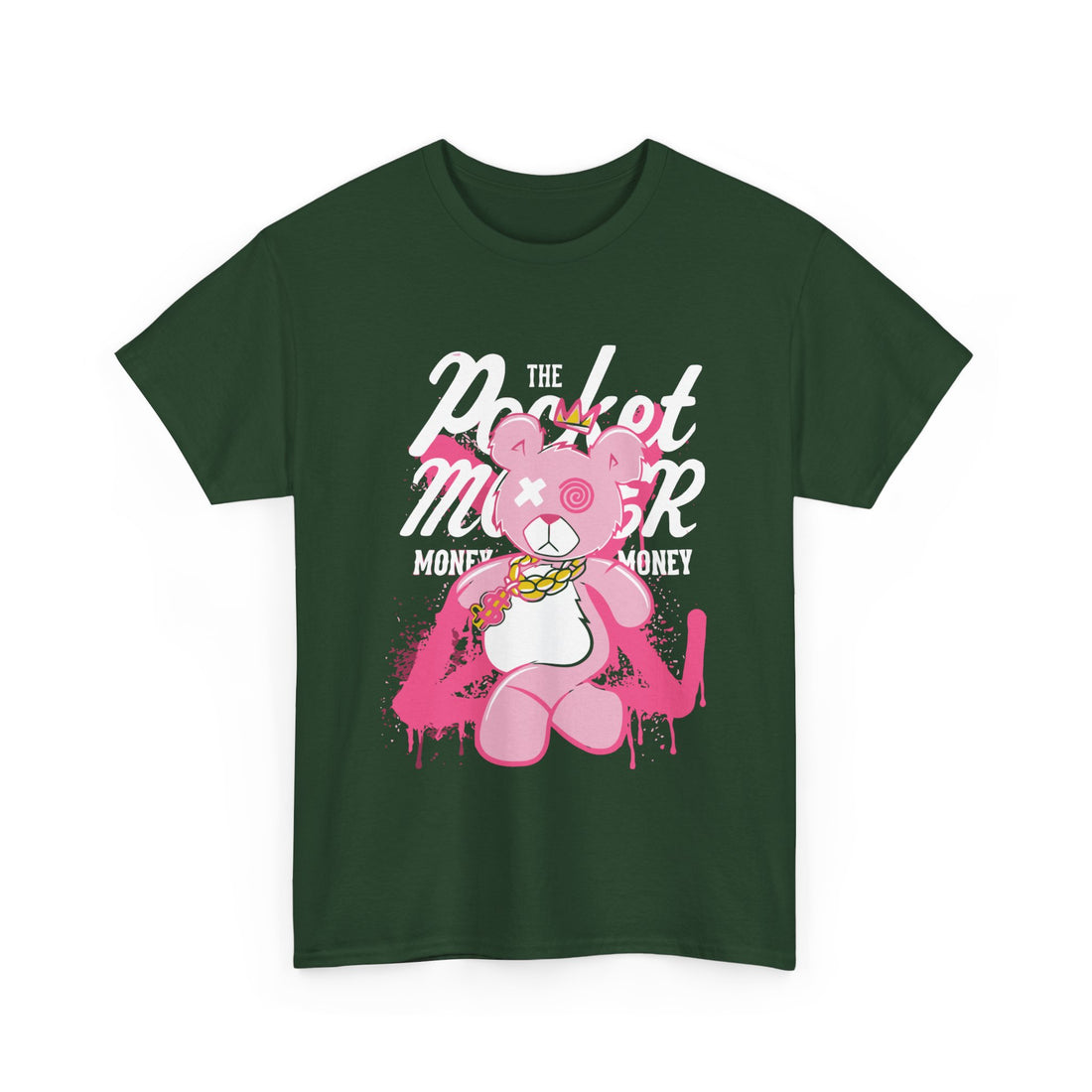 The Pocket Money T-Shirt - Graphic T-Shirt from Tee Utopia
