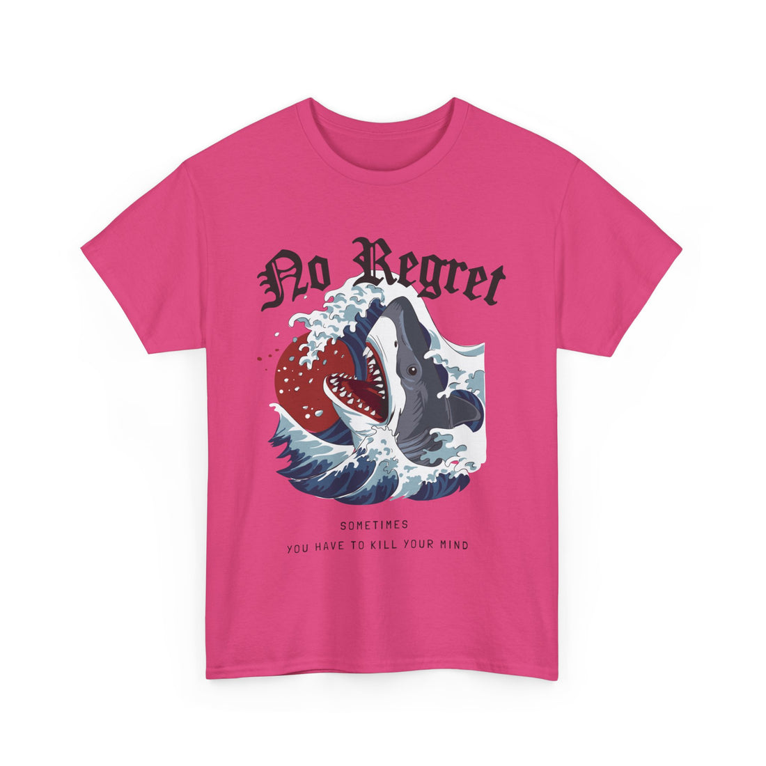 No Regret T-Shirt - Graphic T-Shirt from Tee Utopia