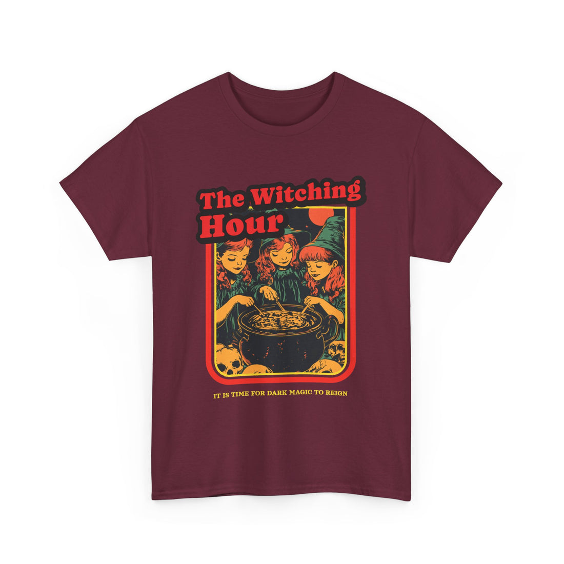 The Witching Hour T-Shirt - Graphic T-Shirt from Tee Utopia