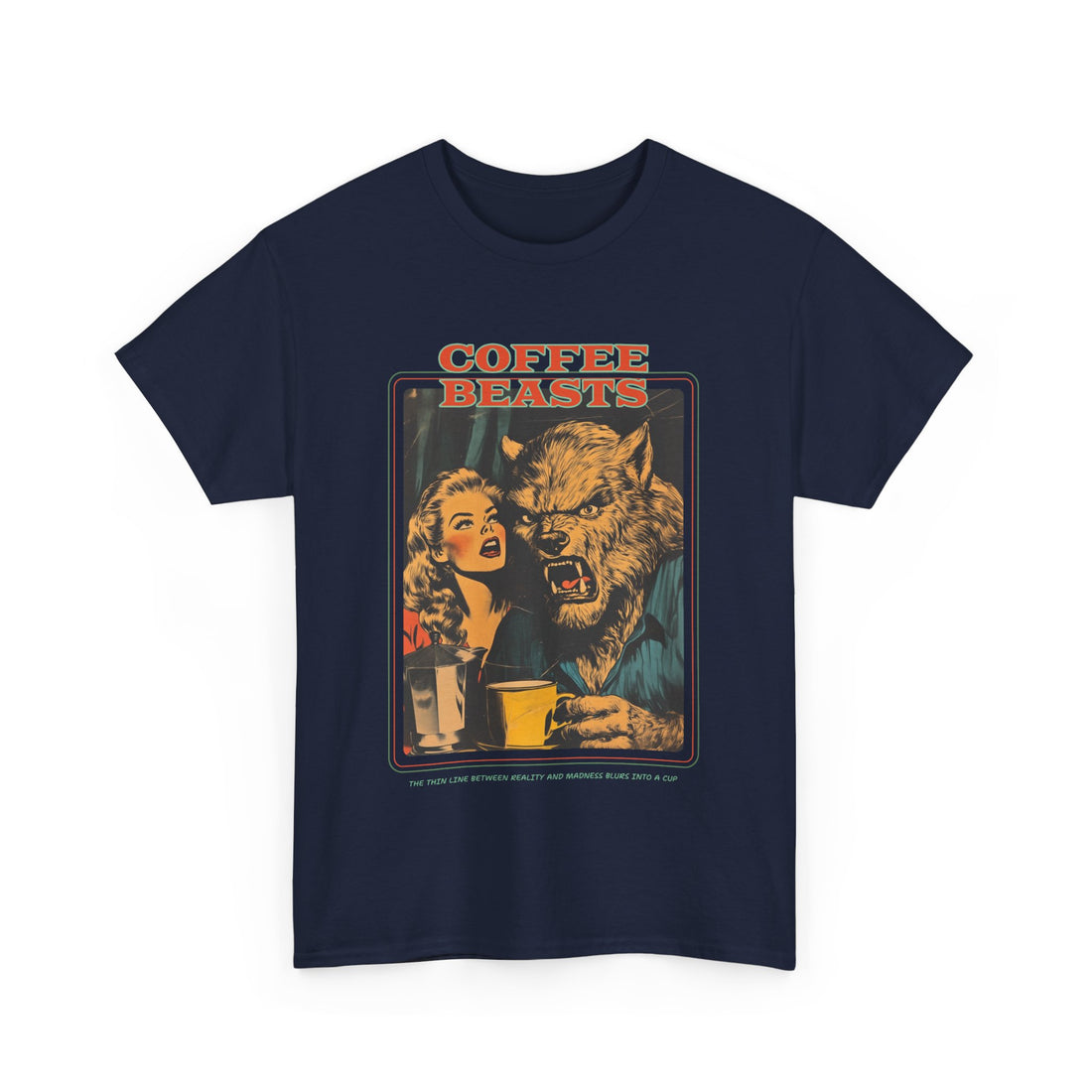 Coffee Beasts T-Shirt - Graphic T-Shirt from Tee Utopia