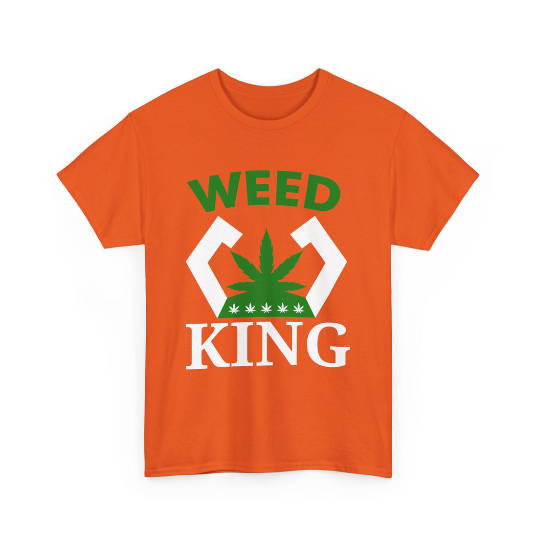 Weed King T-Shirt - Graphic T-Shirt from Tee Utopia