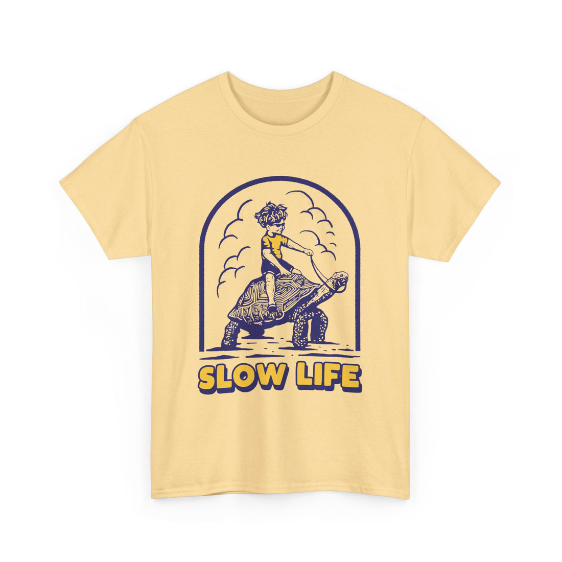 Slow Life T-Shirt - Graphic T-Shirt from Tee Utopia