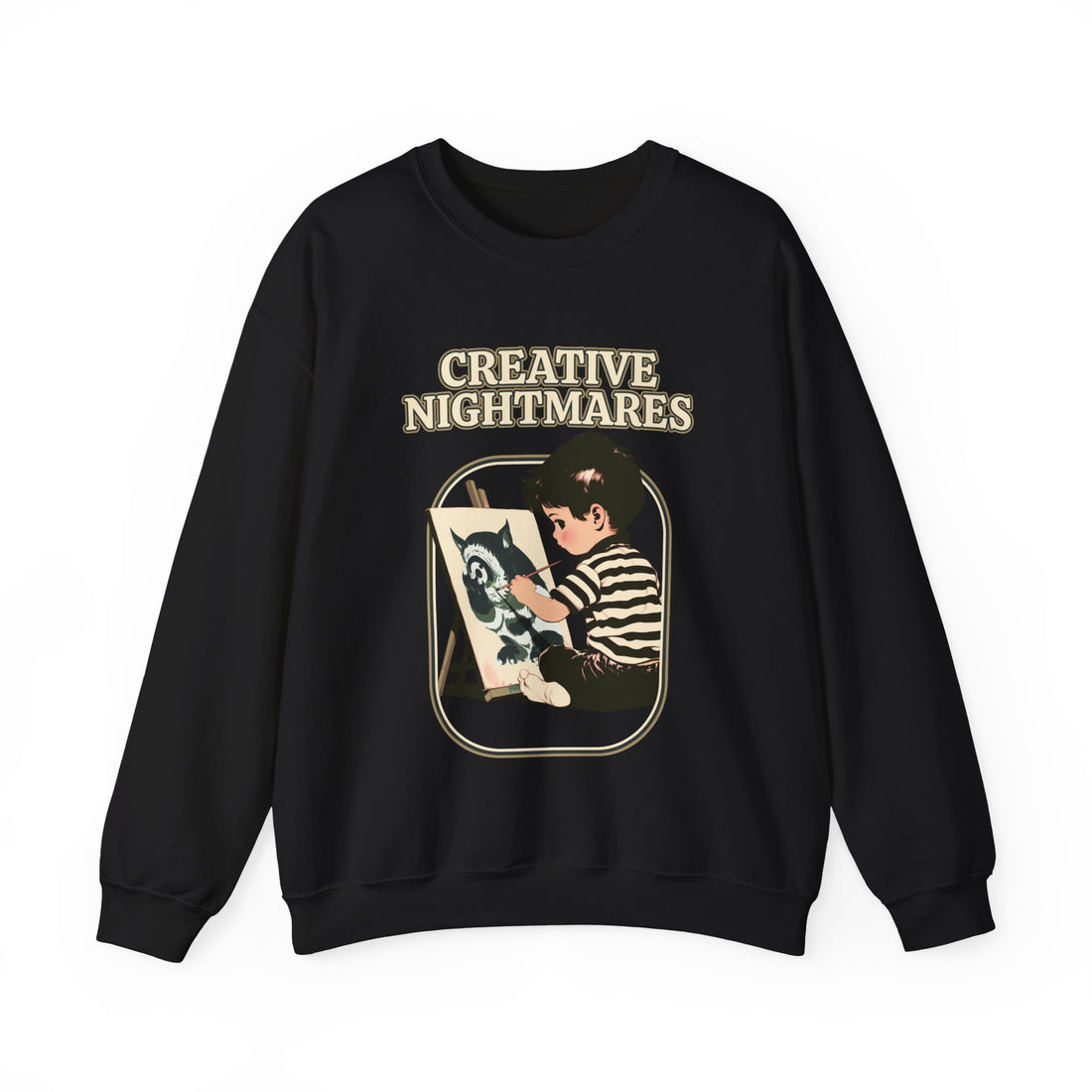 Creative Nightmares Sweatshirt - Graphic Sweatshirt from Tee Utopia