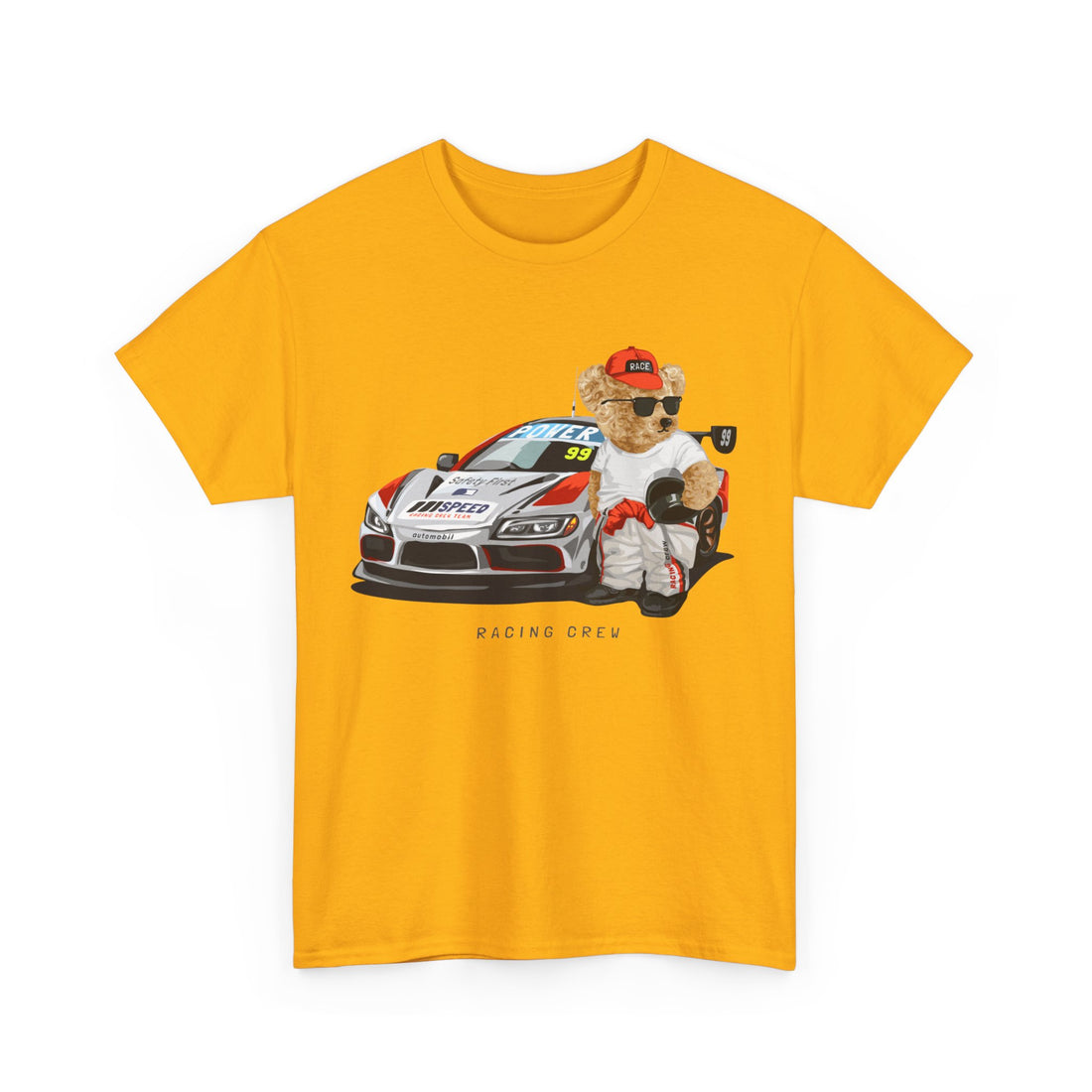 Racing Crew T-Shirt - Graphic T-Shirt from Tee Utopia
