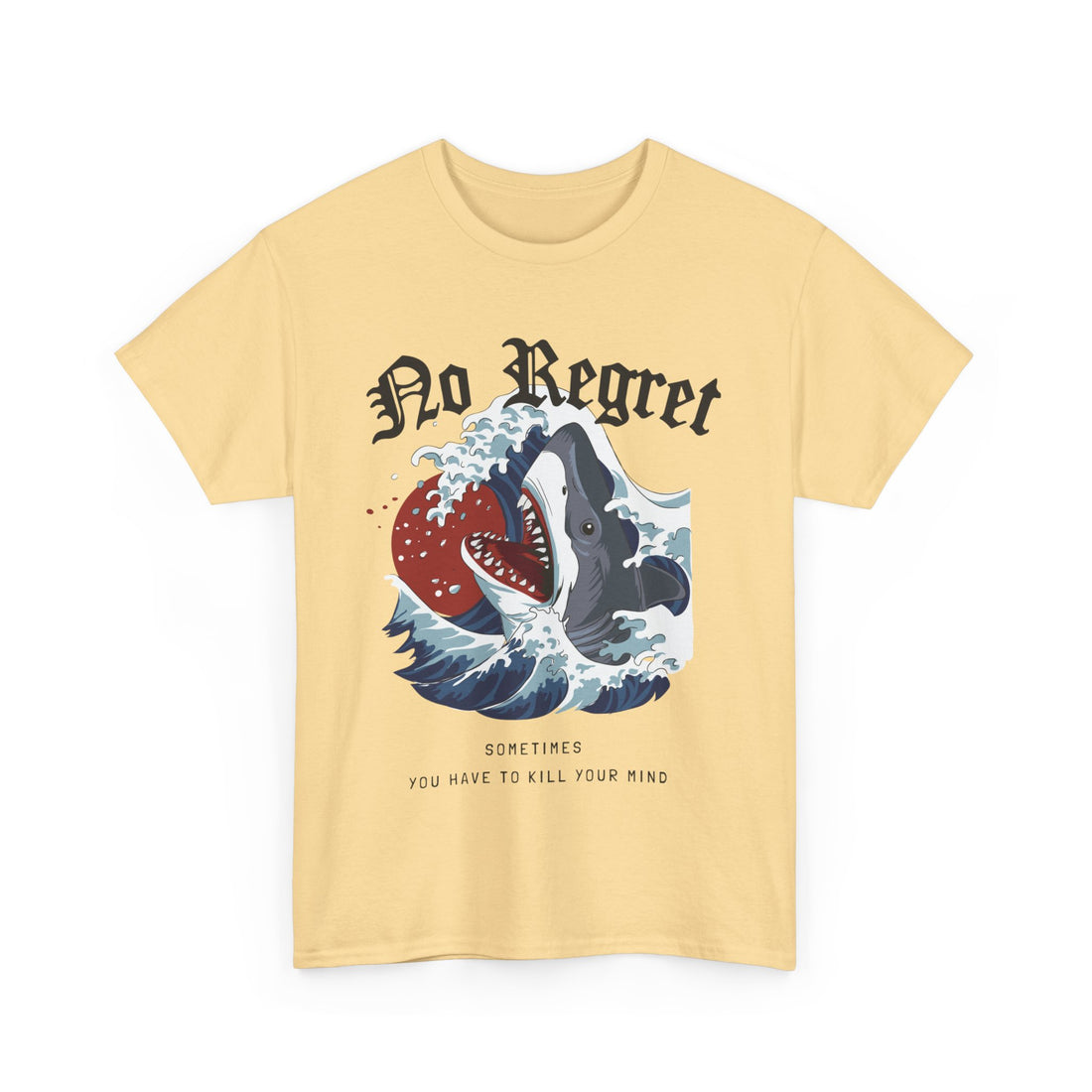No Regret T-Shirt - Graphic T-Shirt from Tee Utopia