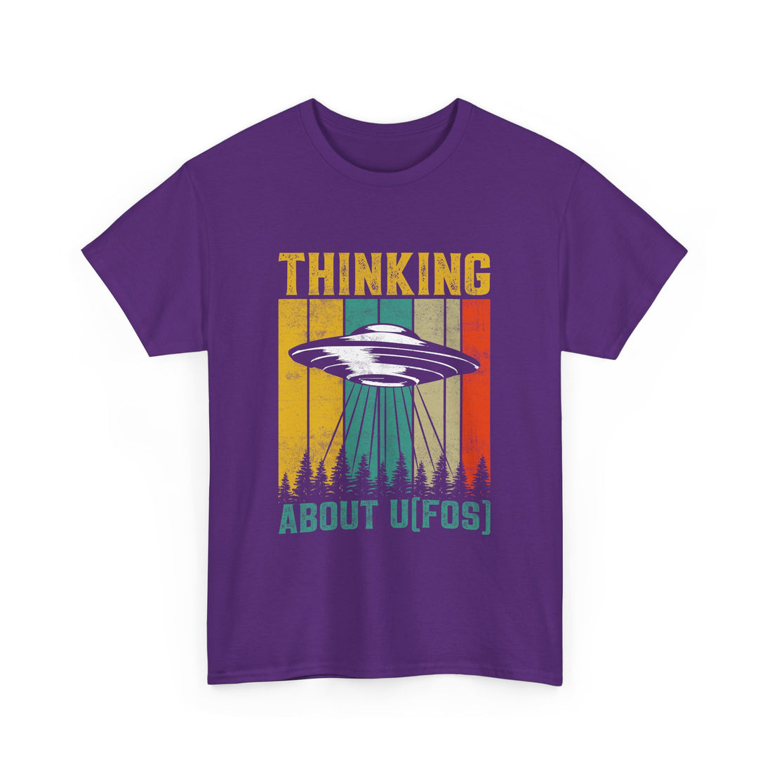 Thinking About UFOS T-Shirt - Graphic T-Shirt from Tee Utopia