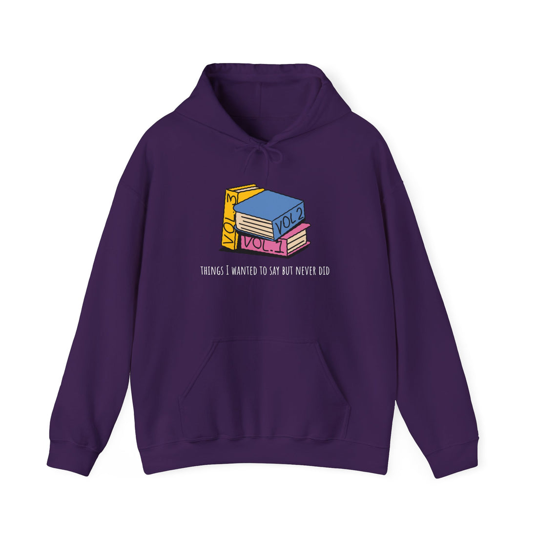 Things I Wanted To Say Hoodie - Graphic Hoodie from Tee Utopia