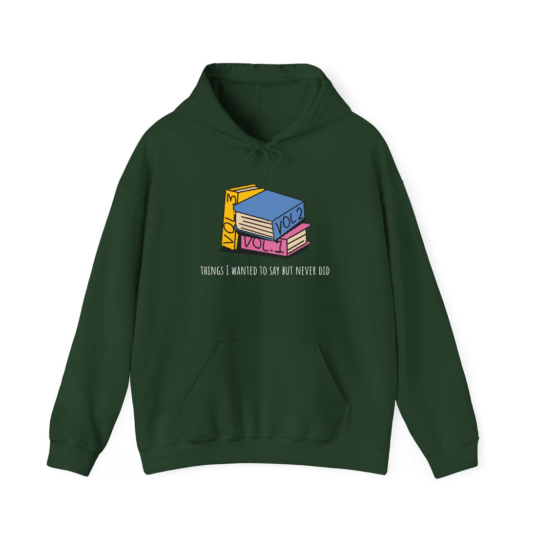 Things I Wanted To Say Hoodie - Graphic Hoodie from Tee Utopia