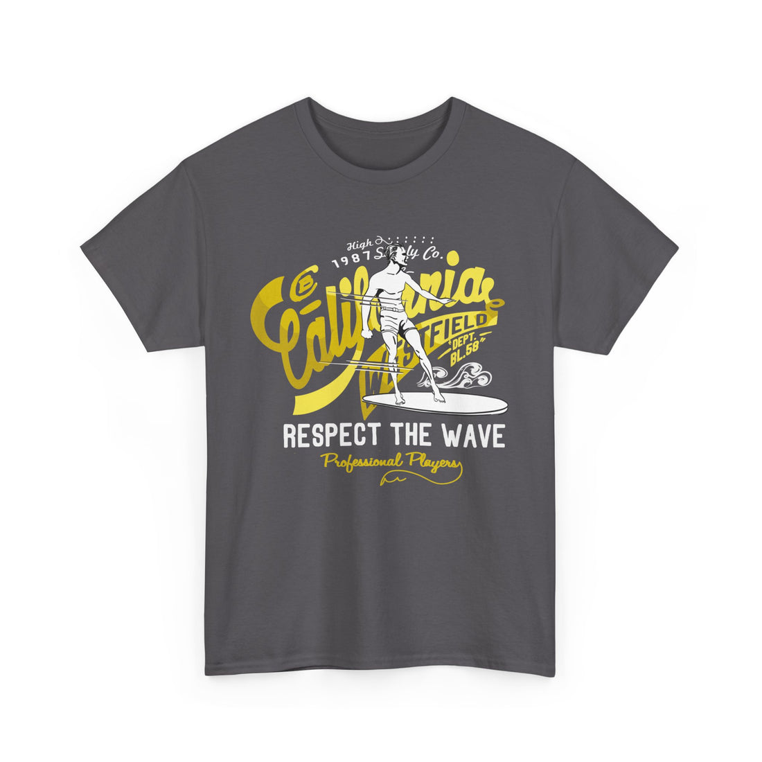 Respect The Wave T-Shirt - Graphic T-Shirt from Tee Utopia