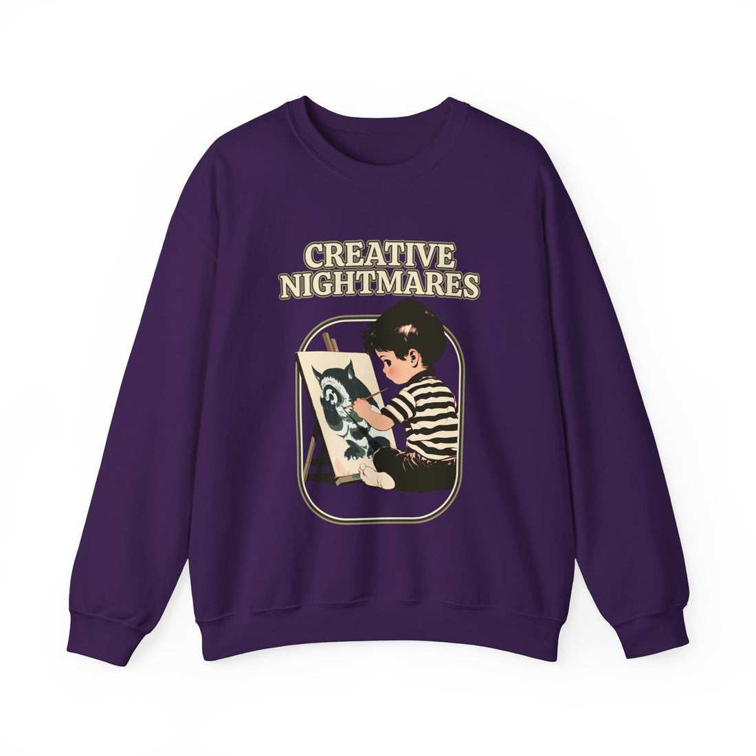 Creative Nightmares Sweatshirt - Graphic Sweatshirt from Tee Utopia