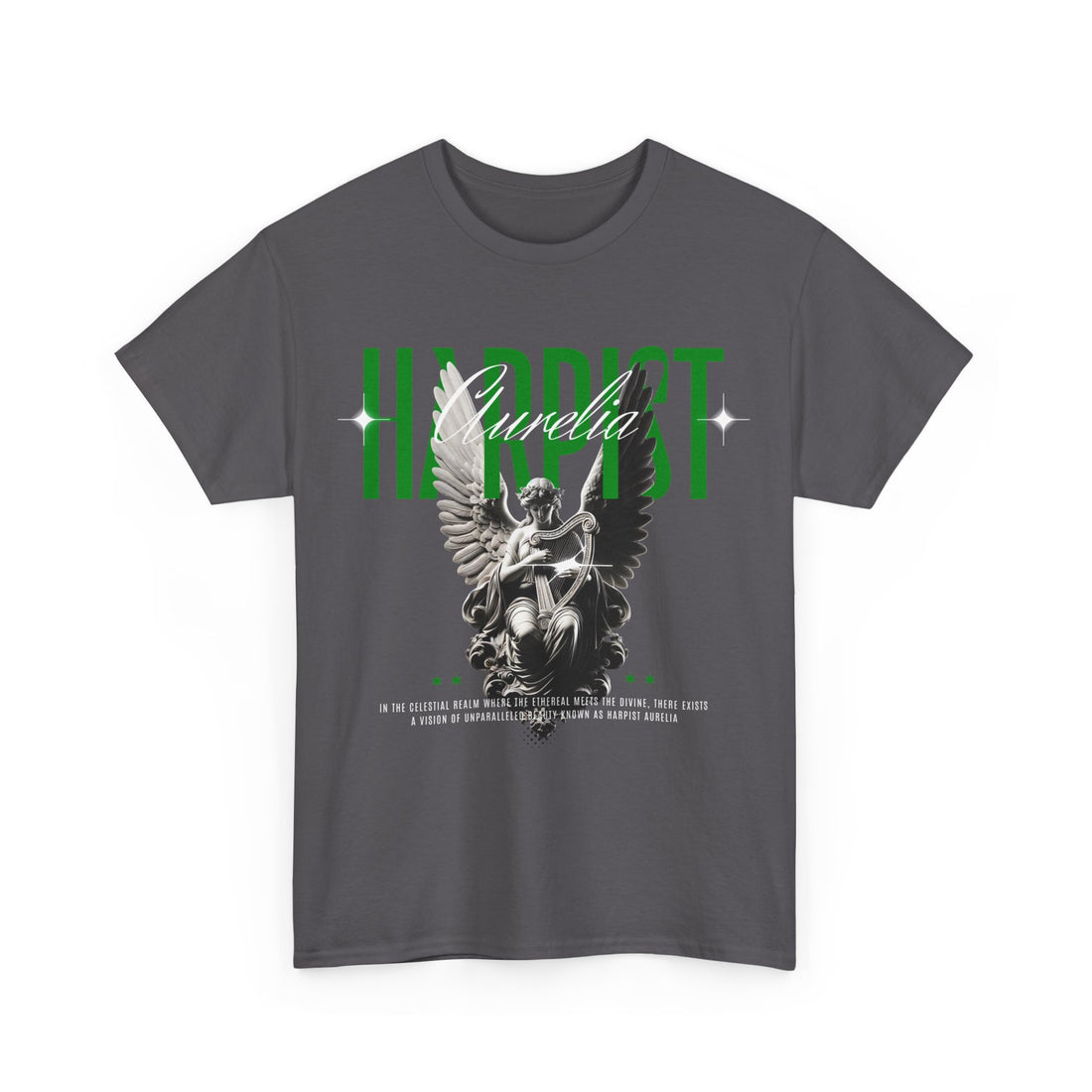 Harpist T-Shirt - Graphic T-Shirt from Tee Utopia