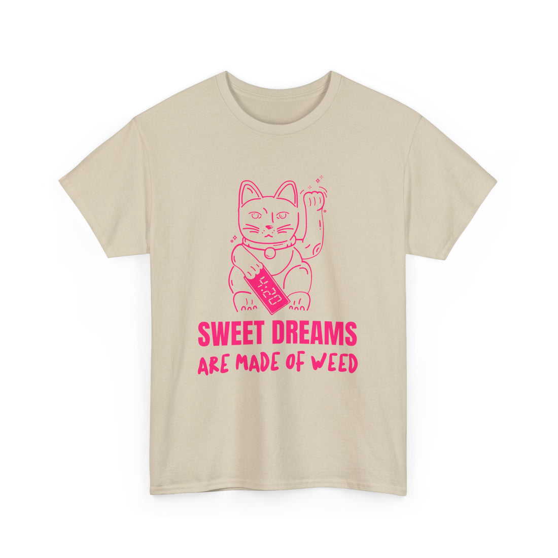 Sweet Dreams Are Made of Weed T-Shirt - Graphic T-Shirt from Tee Utopia