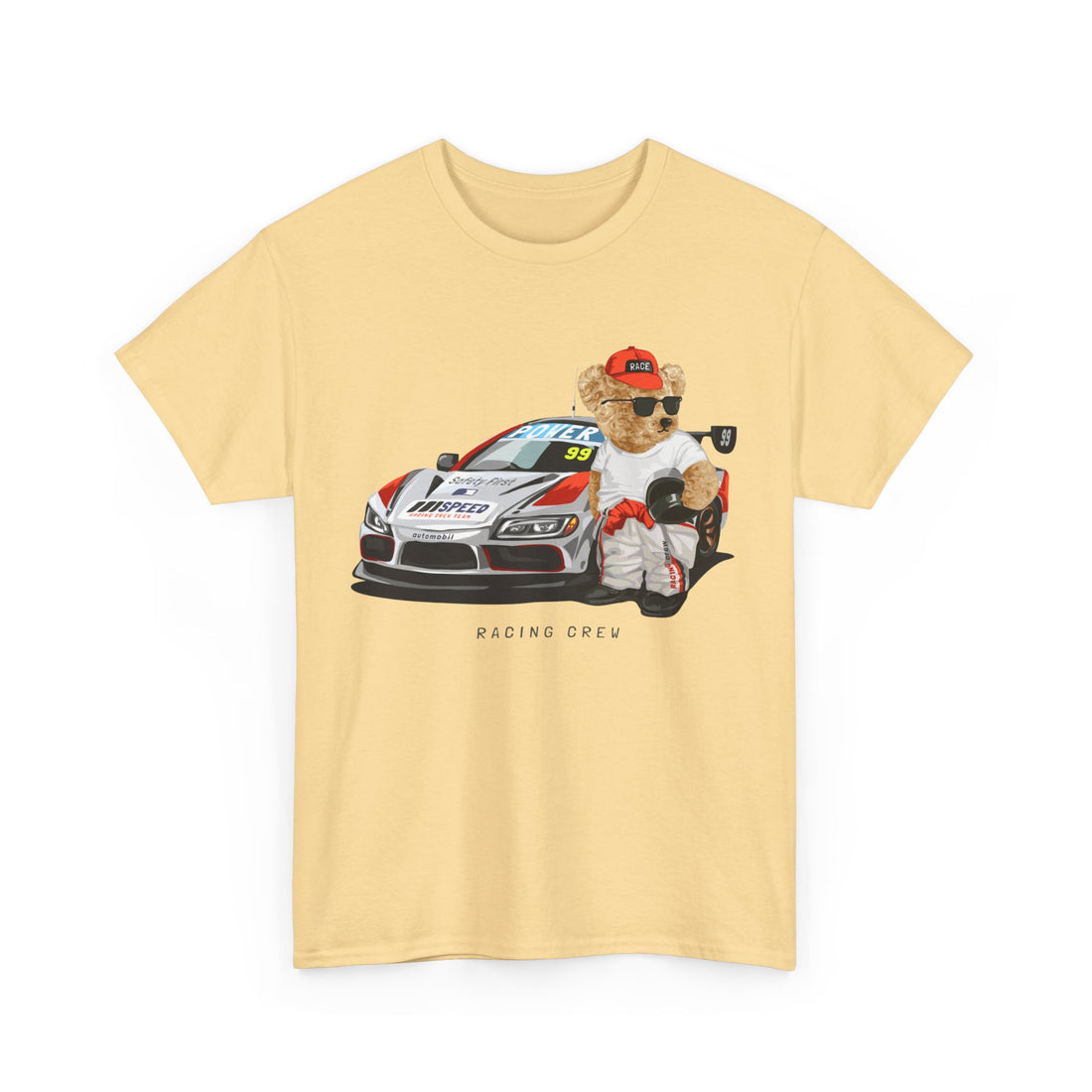 Racing Crew T-Shirt - Graphic T-Shirt from Tee Utopia