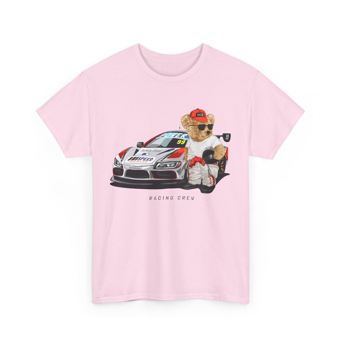 Racing Crew T-Shirt - Graphic T-Shirt from Tee Utopia