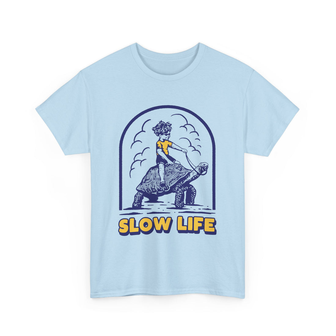 Slow Life T-Shirt - Graphic T-Shirt from Tee Utopia