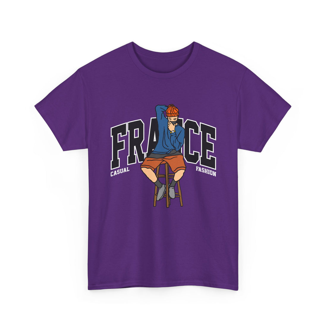 France Fashion T-Shirt - Graphic T-Shirt from Tee Utopia