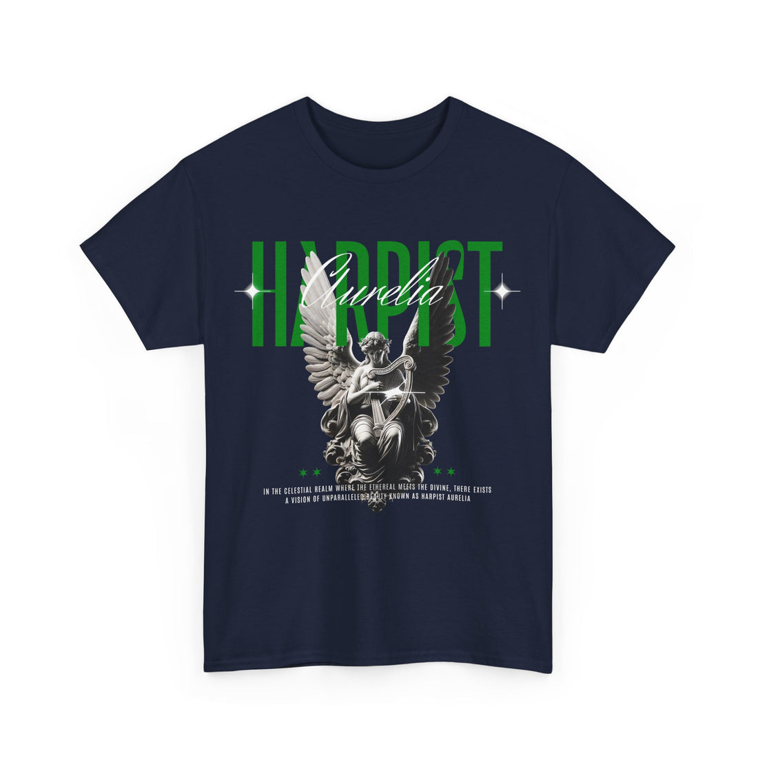 Harpist T-Shirt - Graphic T-Shirt from Tee Utopia