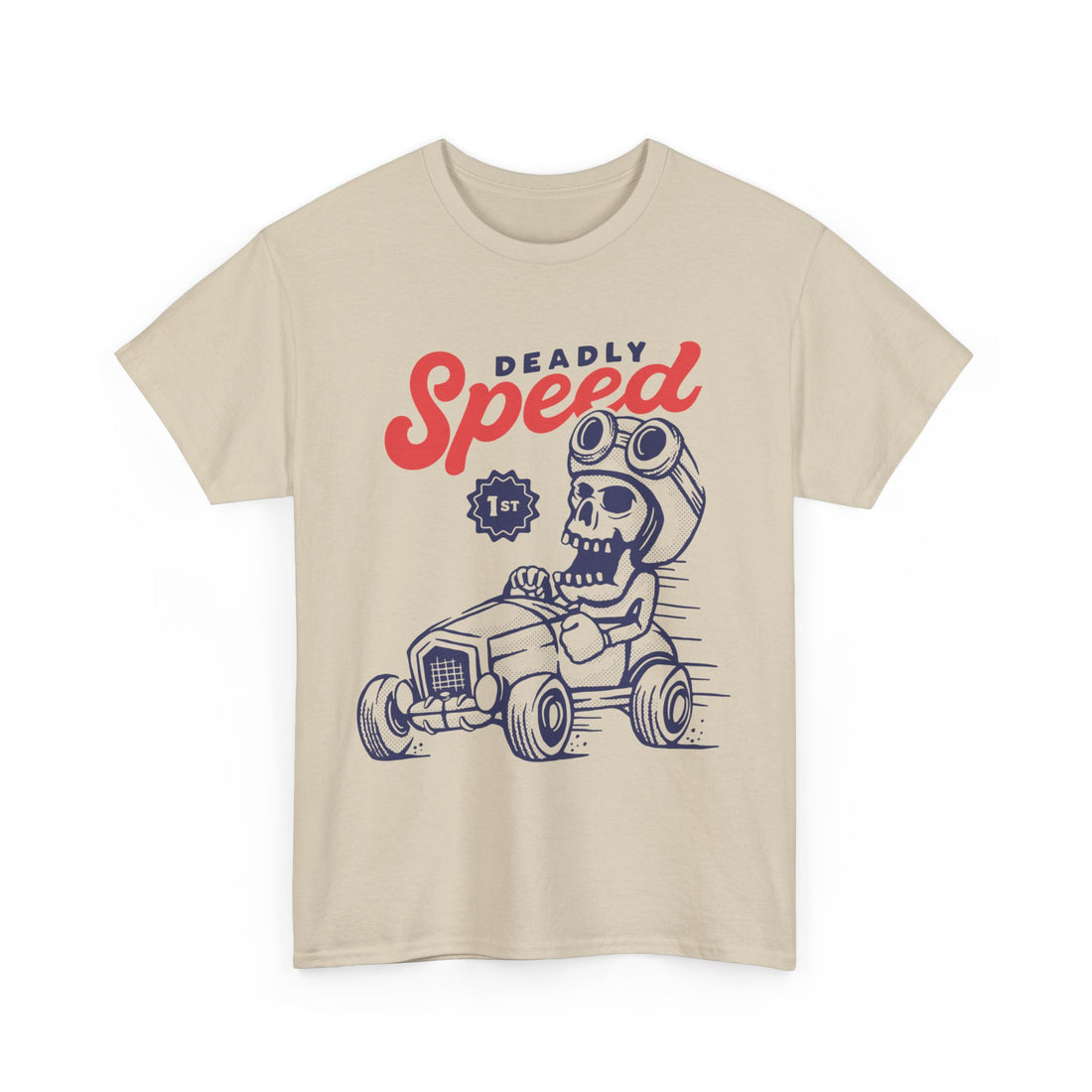 Deadly Speed T-Shirt - Graphic T-Shirt from Tee Utopia