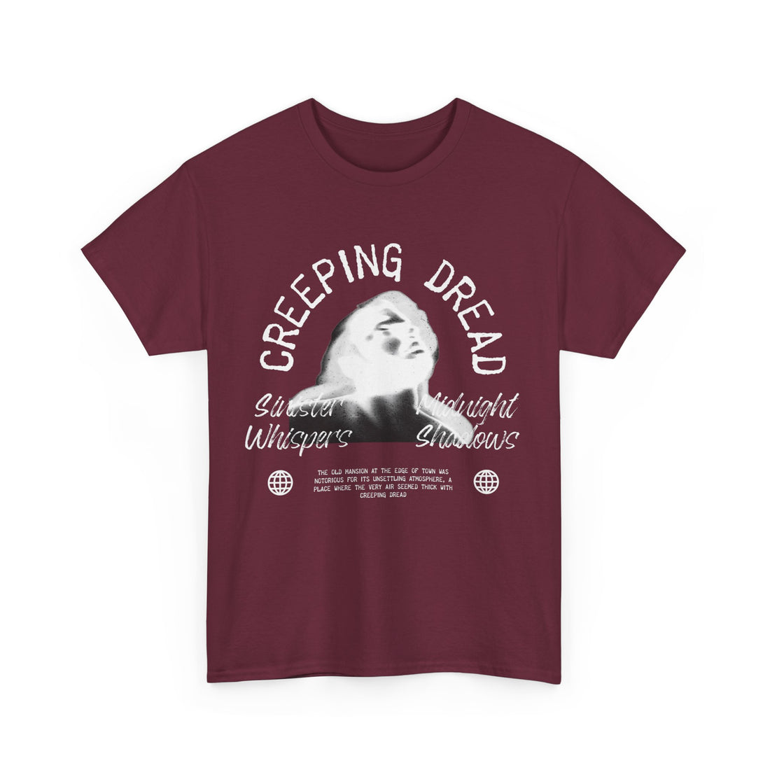 Creeping Dread T-Shirt - Graphic T-Shirt from Tee Utopia