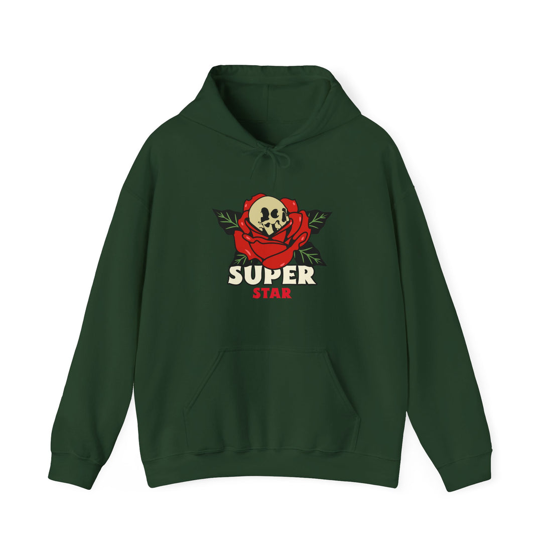 Super-Star Hoodie - Graphic Hoodie from Tee Utopia