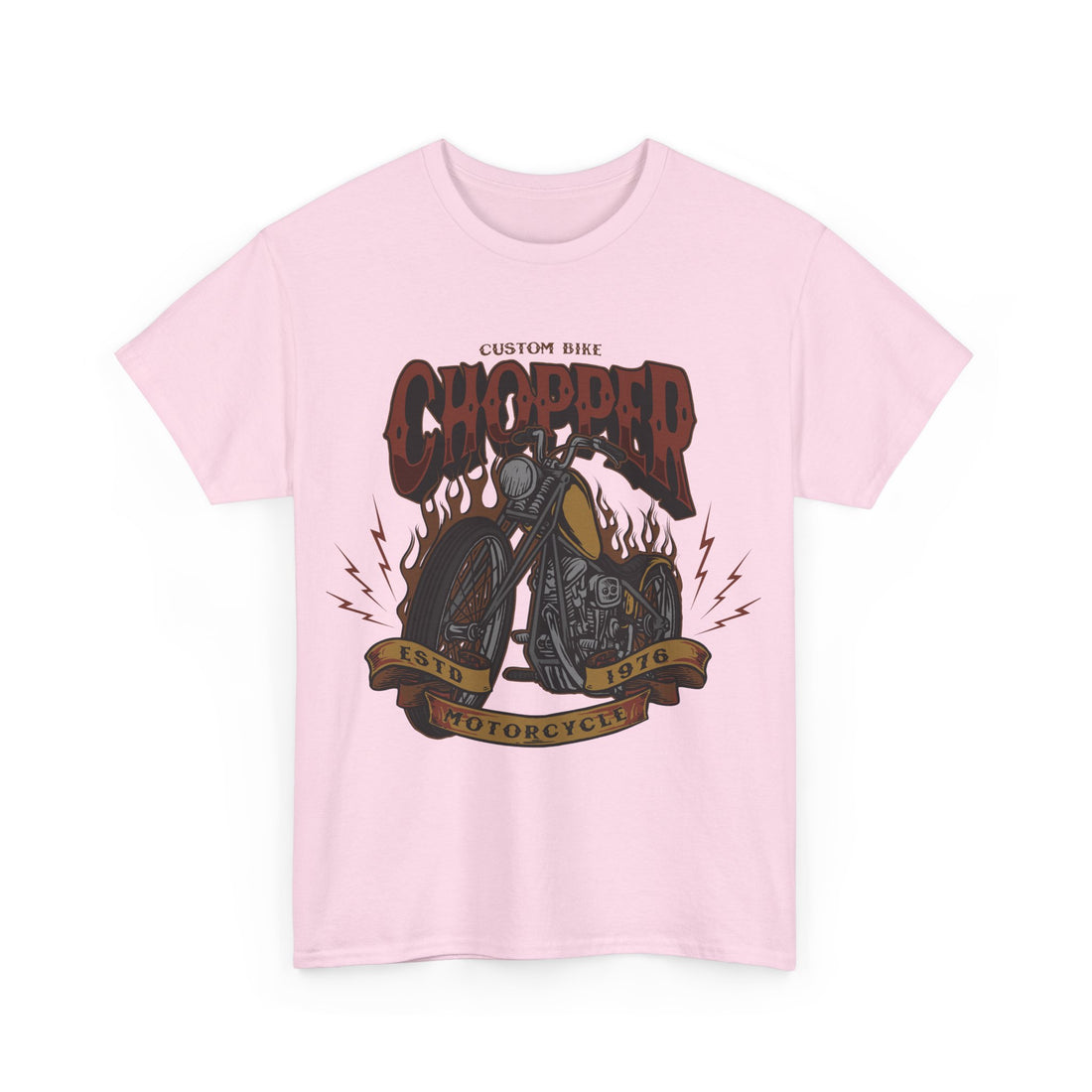 Custom Bike Chopper T-Shirt - Graphic T-Shirt from Tee Utopia