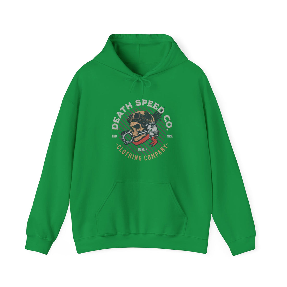Death Speed Co. Hoodie - Graphic Hoodie from Tee Utopia