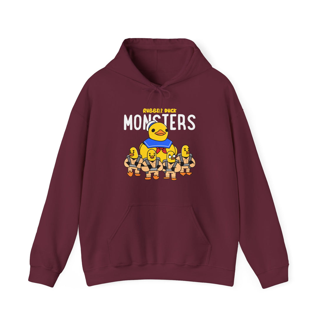 Rubber Duck Monsters Hoodie - Graphic Hoodie from Tee Utopia